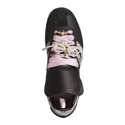 adidas Samba LT Black Pink Floral Pearls (W) Oben KJ6086