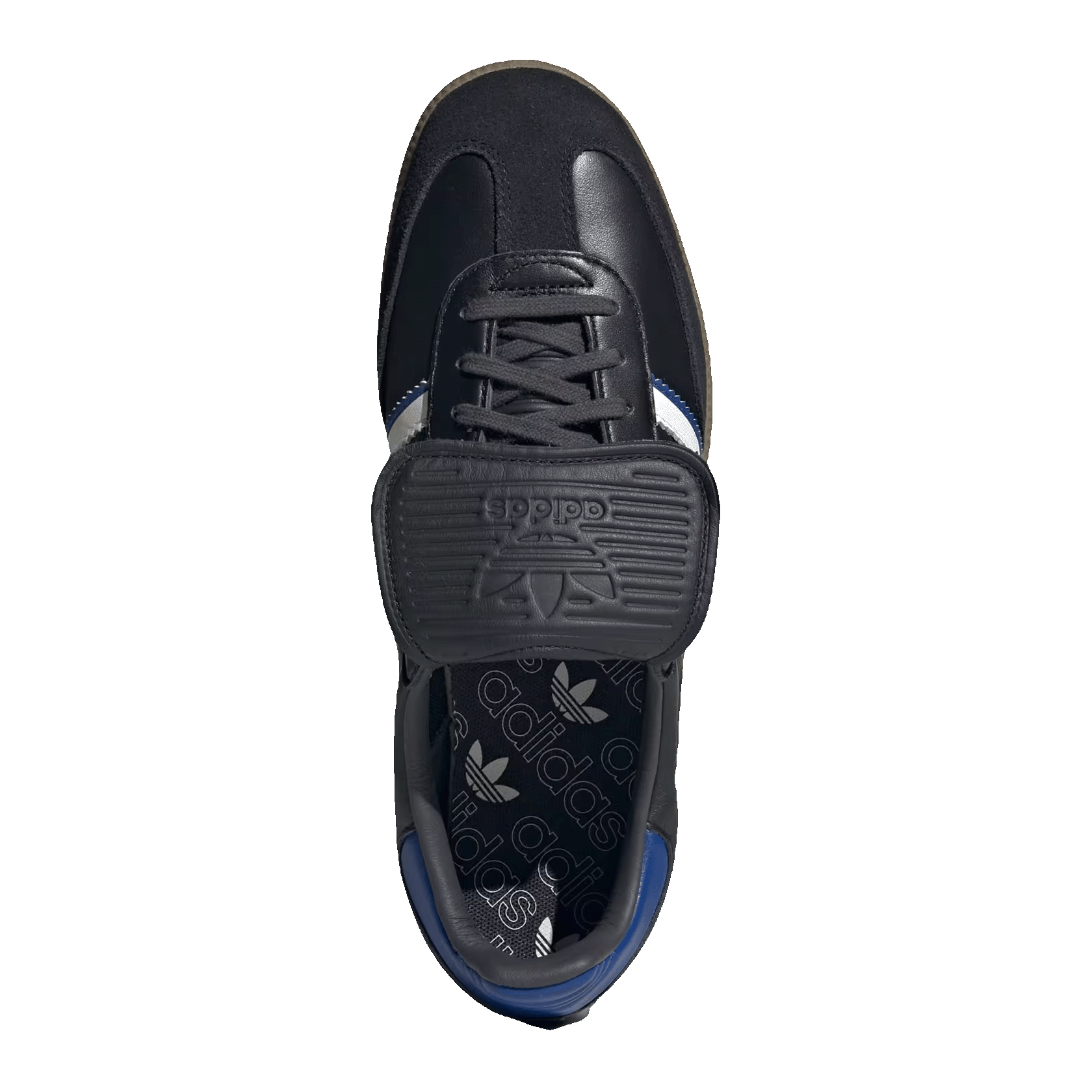 adidas Samba LT Black White Team Royal Blue Oben JQ5125