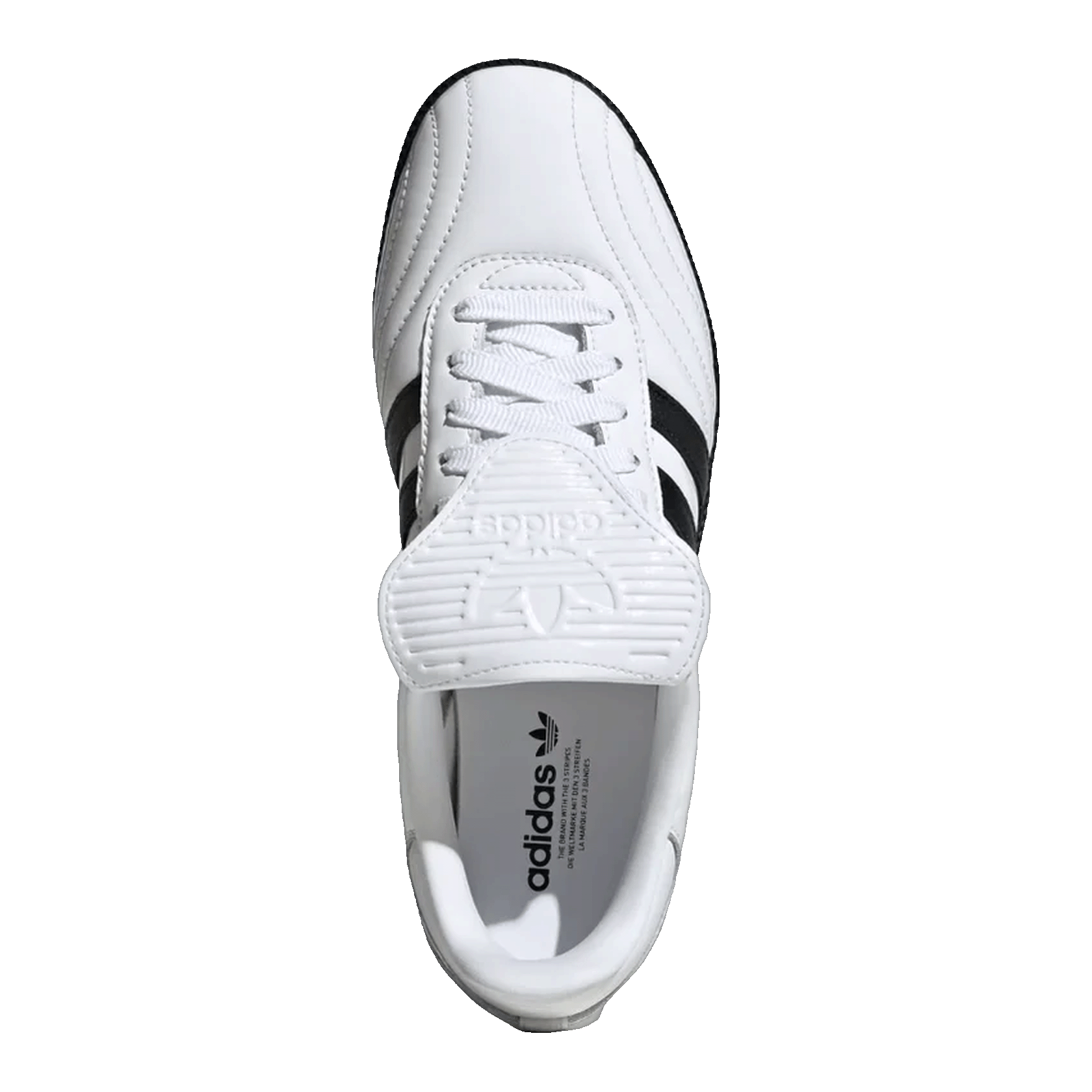 adidas Samba LT Cloud White Core Black Black Sole (W) Oben JI2706