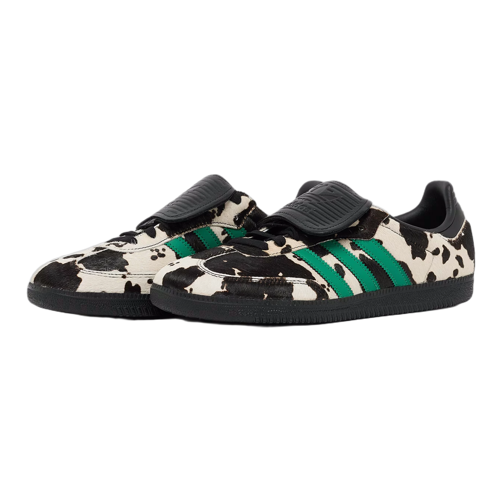 adidas Samba LT Cow Print Black White (W) Side JS3930