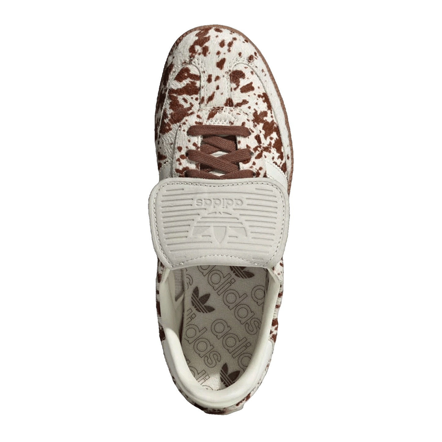 adidas Samba LT Cow Print Brown White (W) Oben