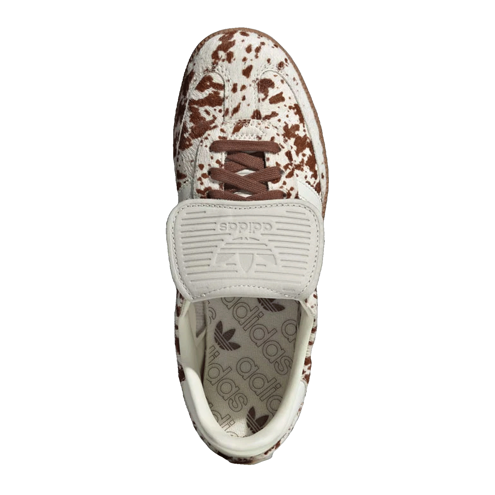adidas Samba LT Cow Print Brown White (W) Oben
