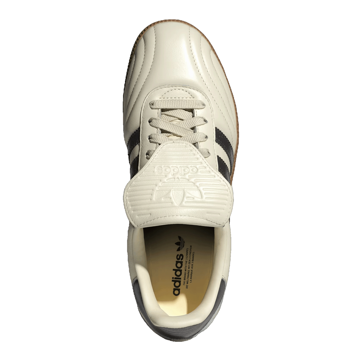 adidas Samba LT Cream White Black Gum (W) Oben JP6143