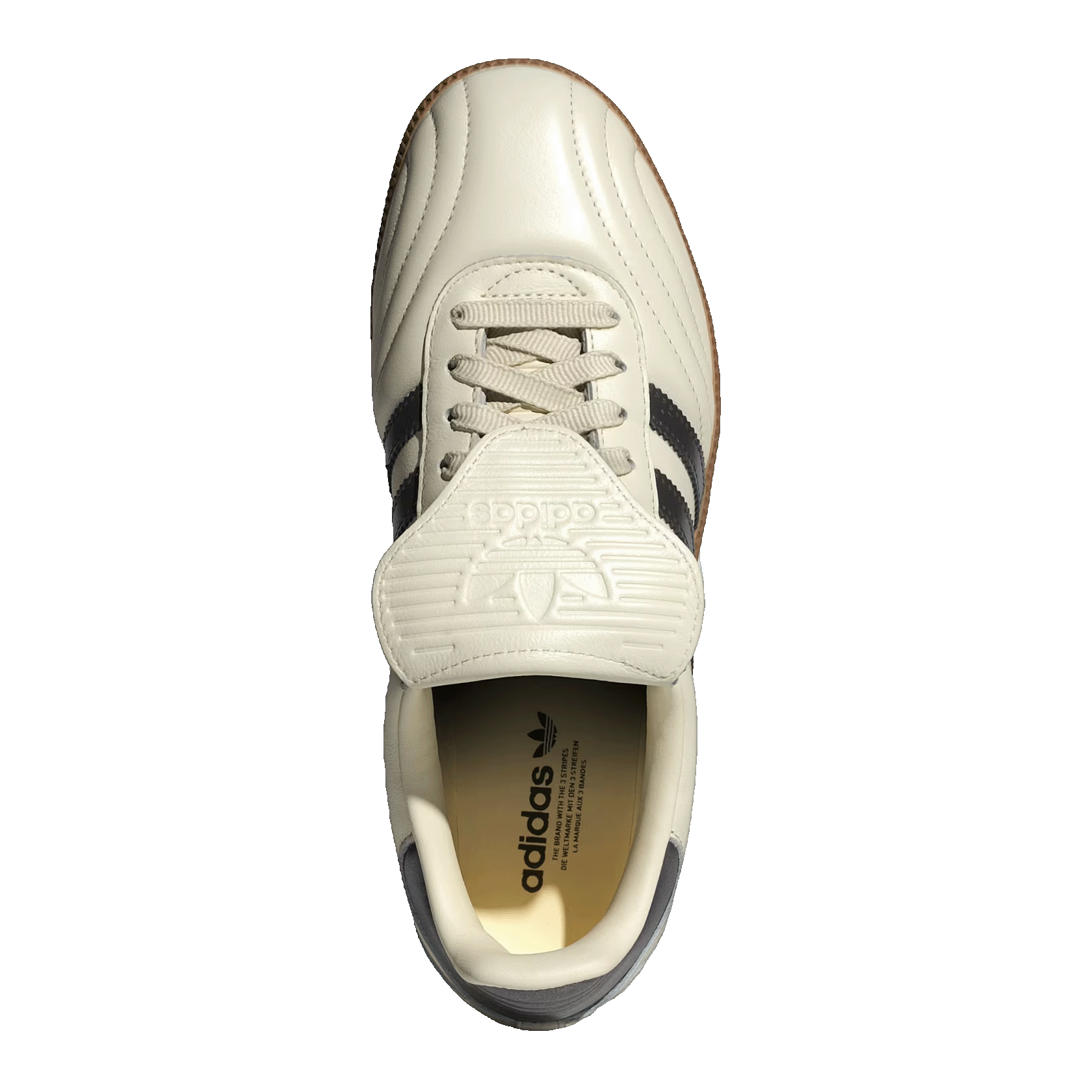 adidas Samba LT Cream White Black Gum (W) Oben JP6143