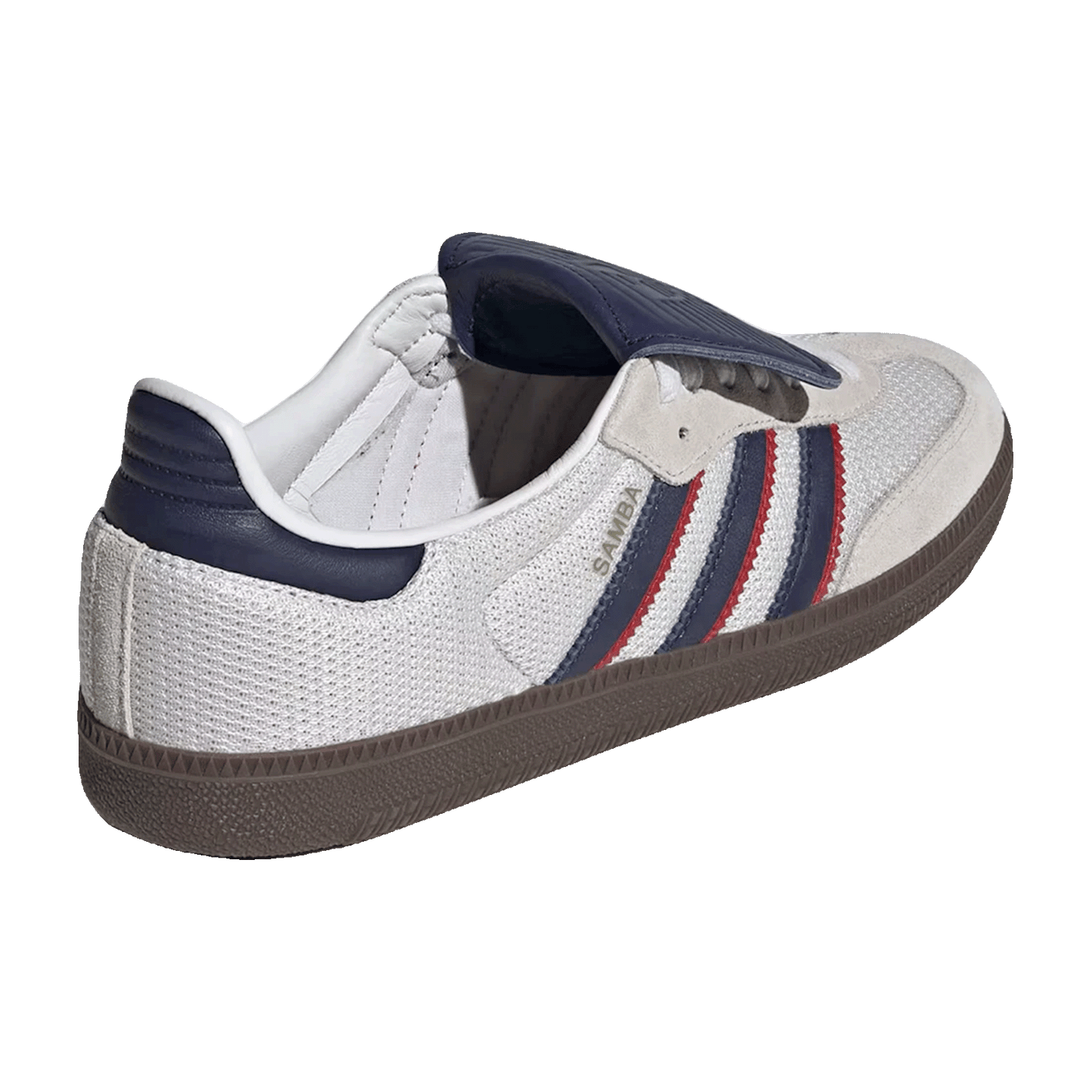 adidas Samba LT Crystal White Dark Blue Back