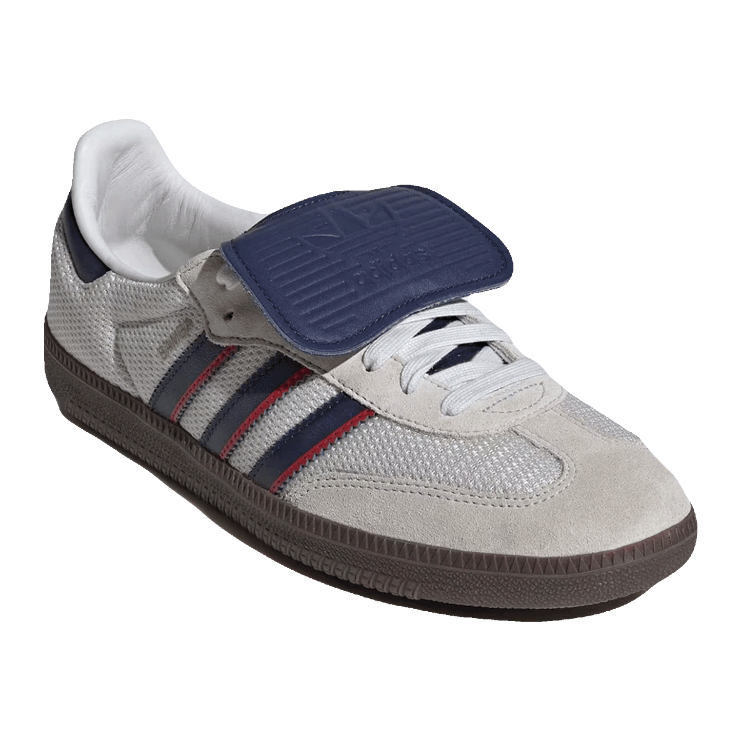 adidas Samba LT Crystal White Dark Blue Side