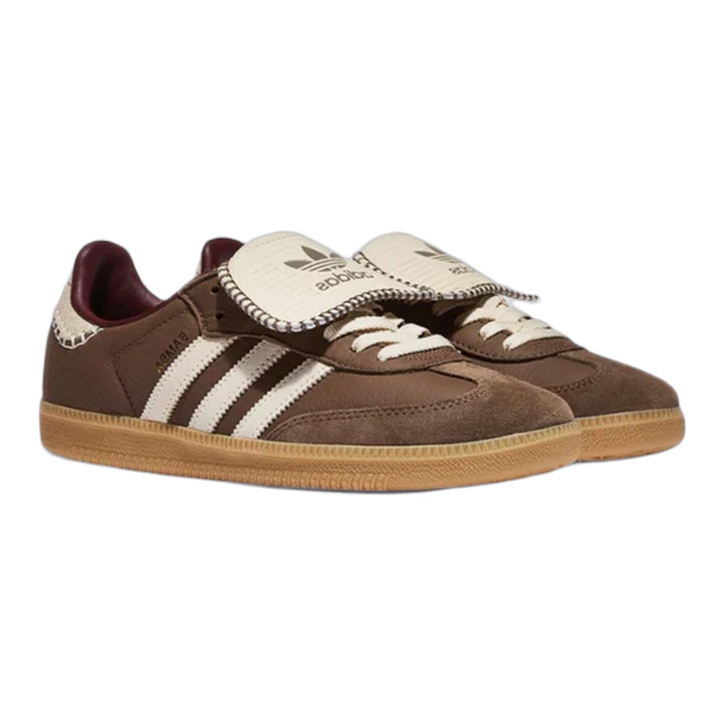 adidas Samba LT Earth Strata White Gum (W) Side JQ6620