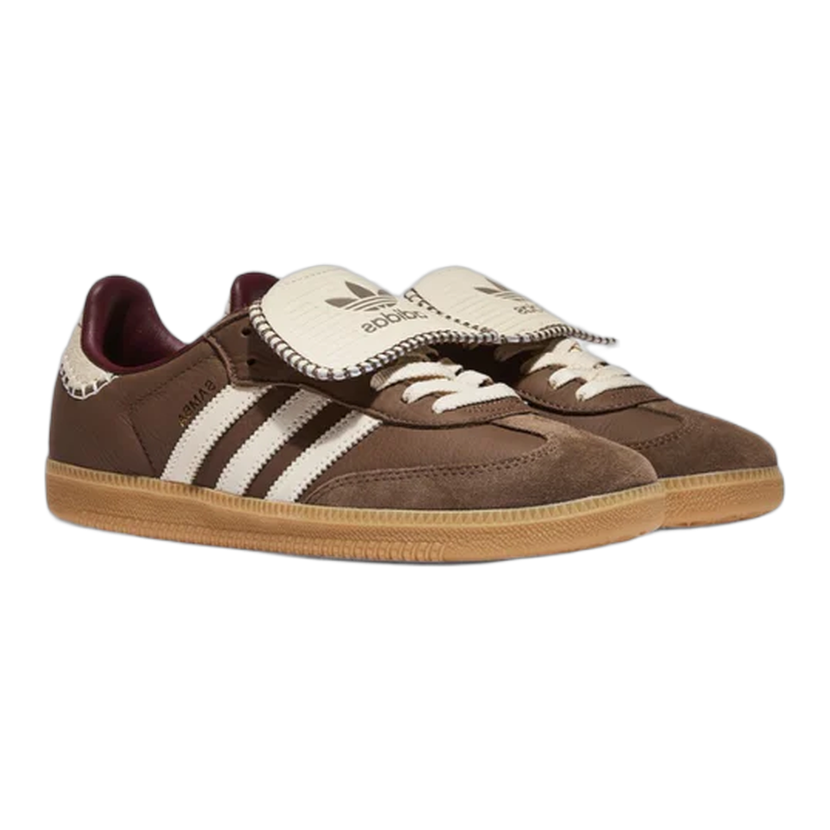 adidas Samba LT Earth Strata White Gum (W) Side JQ6620