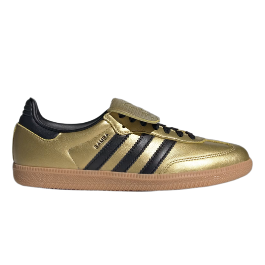 adidas Samba LT Gold Metallic Black Gum (W) JH5708