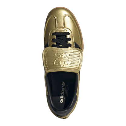adidas Samba LT Gold Metallic Black Gum (W) Oben JH5708