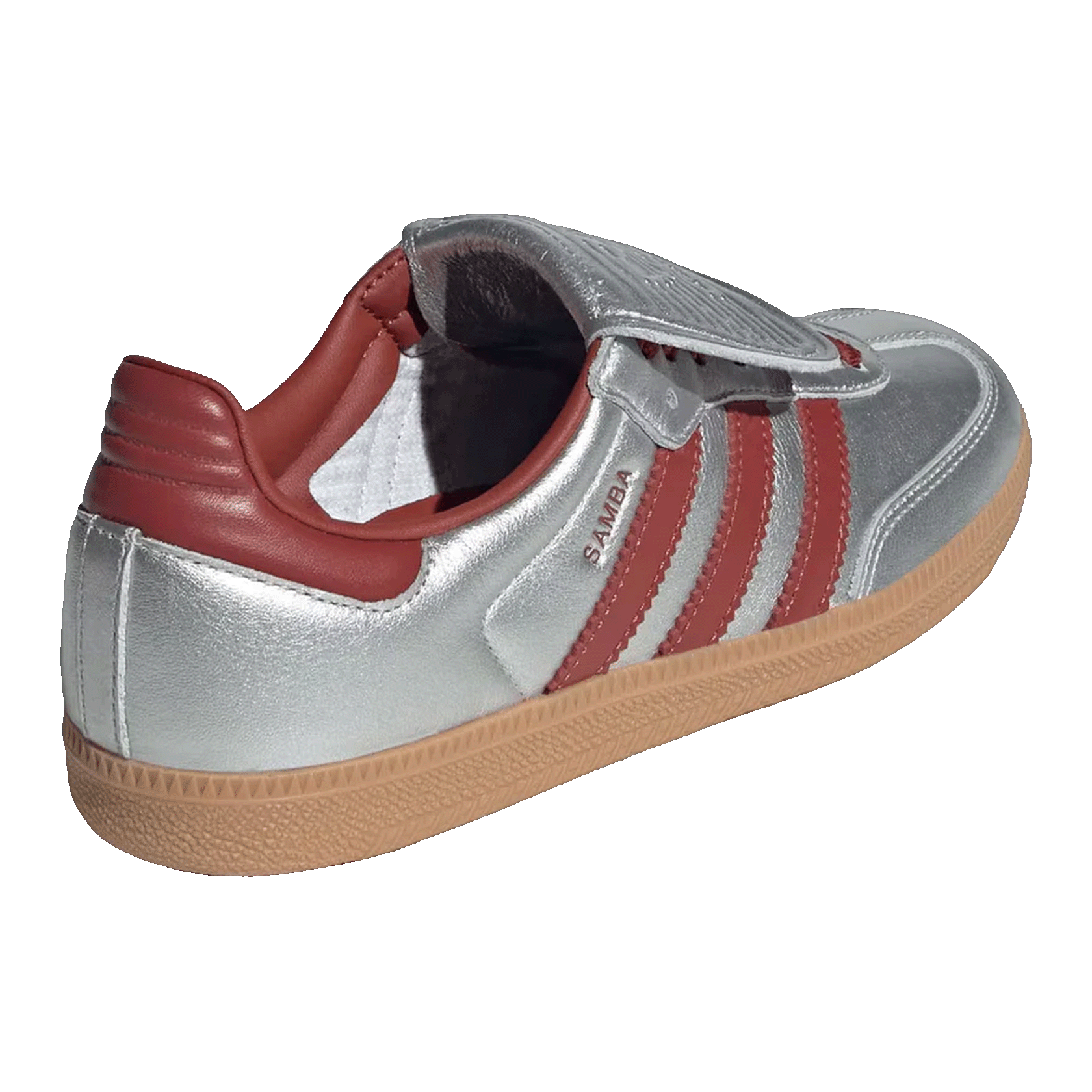 adidas Samba LT Silver Metallic Ruby Gum (W) Back JH5707