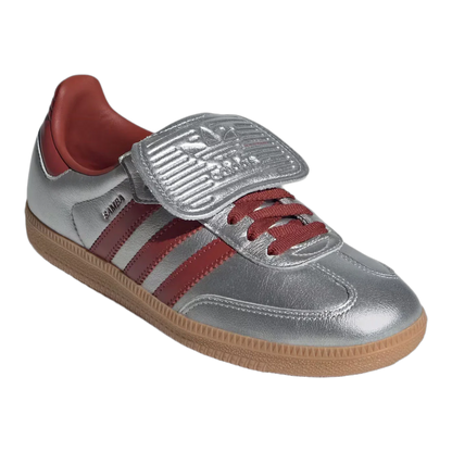 adidas Samba LT Silver Metallic Ruby Gum (W) Side JH5707