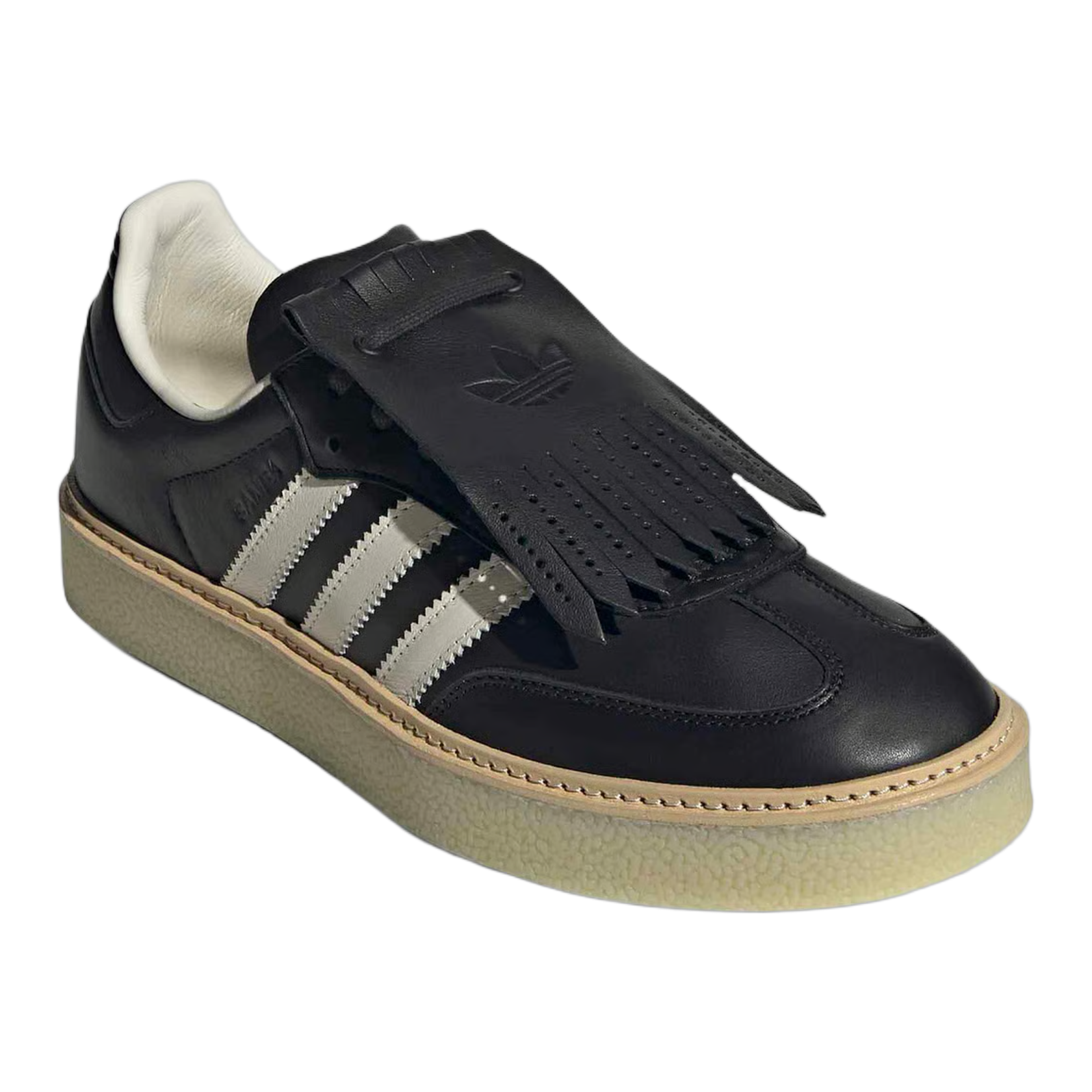 adidas Samba Lux Black Off White Side JR0904