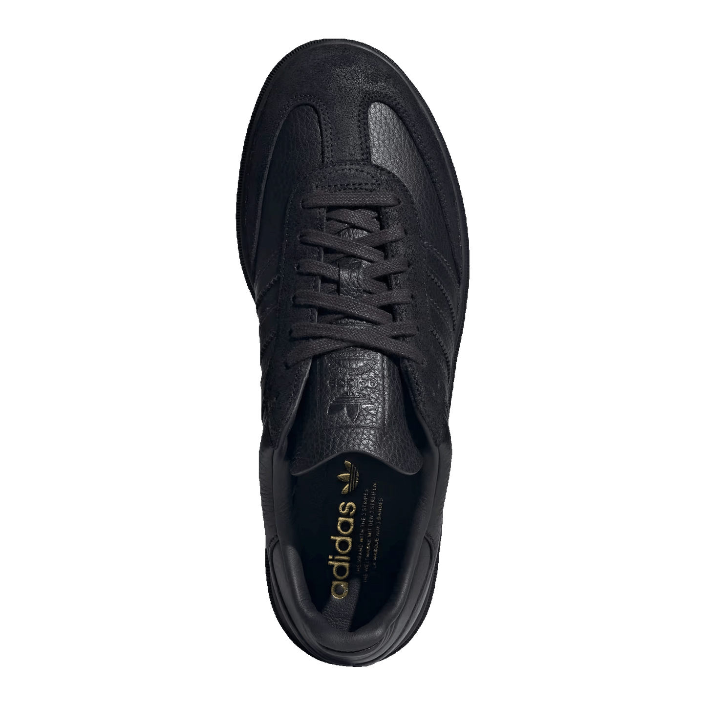 adidas Samba Lux Freizeit Triple Black Oben JQ9407