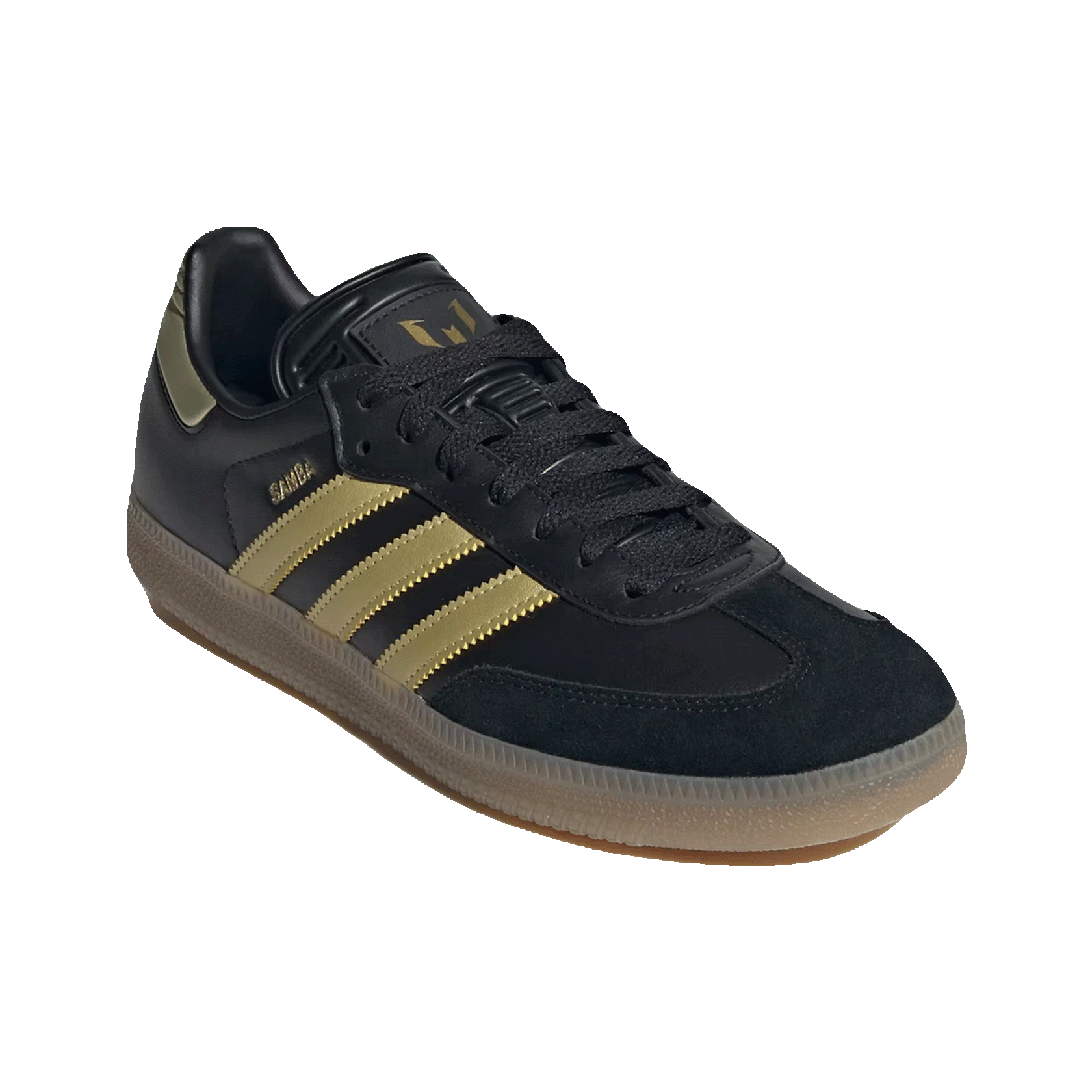 adidas Samba Messi Gold Side