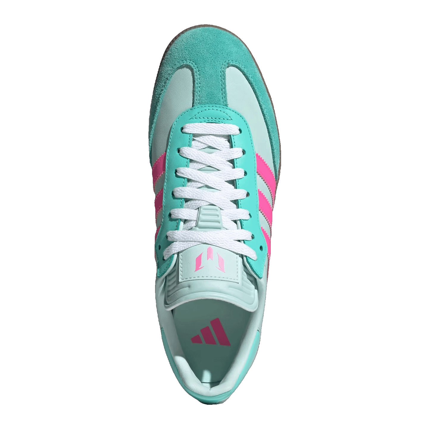 adidas Samba Messi Halo Mint Pink Oben KI8505