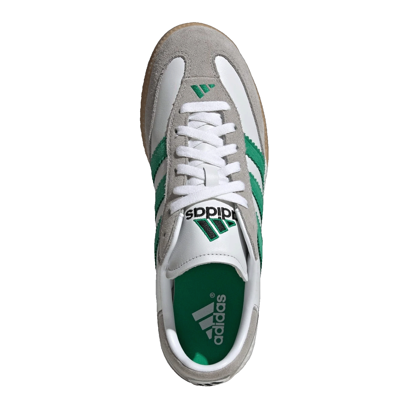 adidas Samba Millennium Cloud White Green Gum Oben ID3922