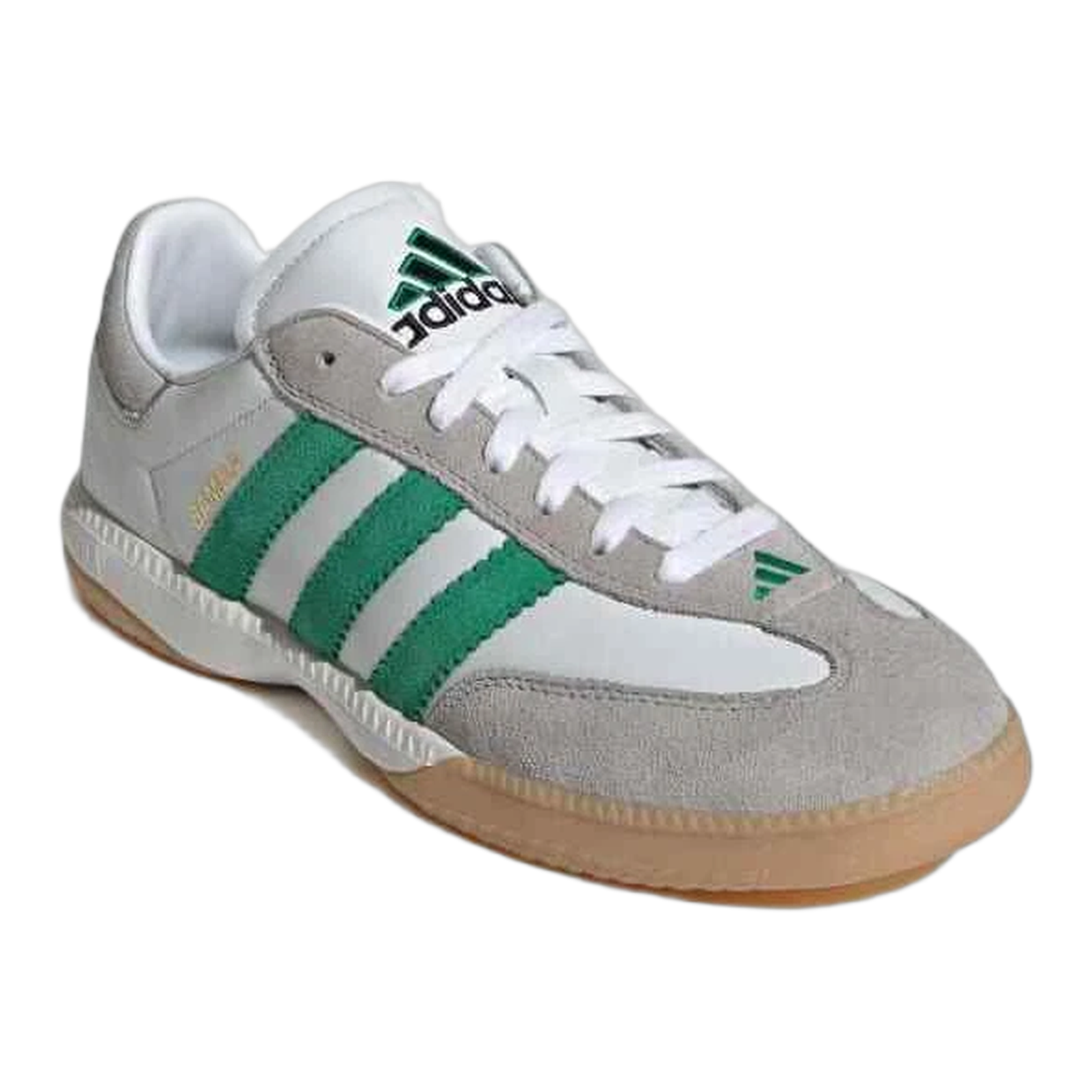 adidas Samba Millennium Cloud White Green Gum Side ID3922