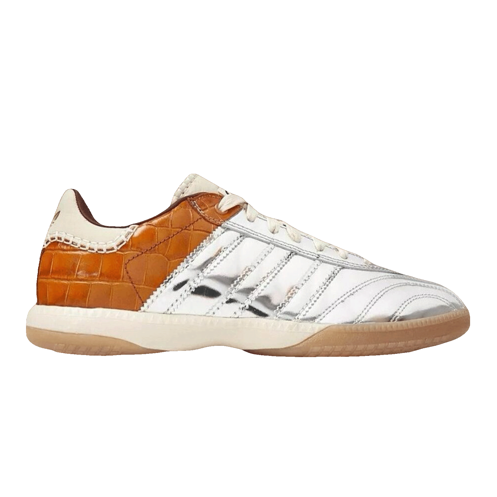 adidas Samba Millennium Wales Bonner Silver Metallic Yellow Croc