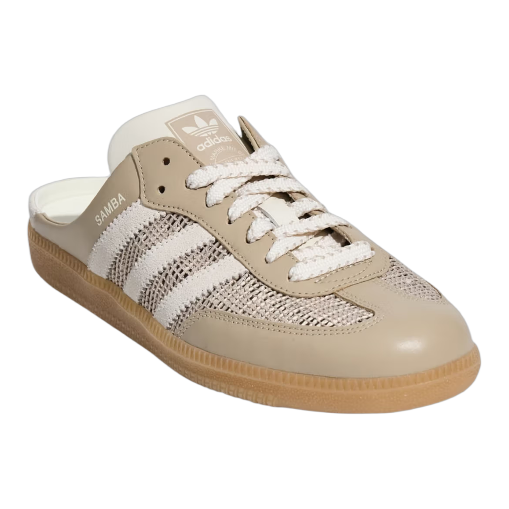 adidas Samba Mule Beige Off White Gum (W) Side HP5051