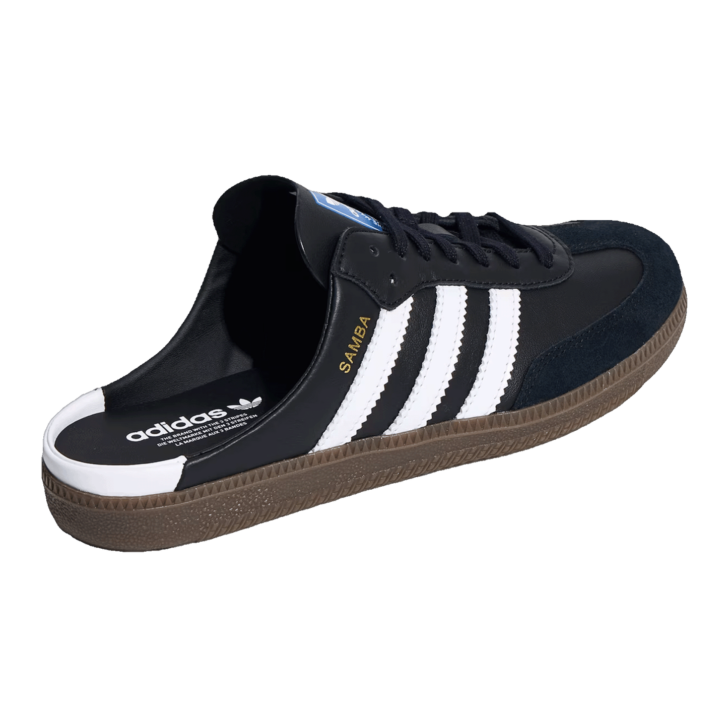 adidas Samba Mule Black White Gum (W) Back LB3815