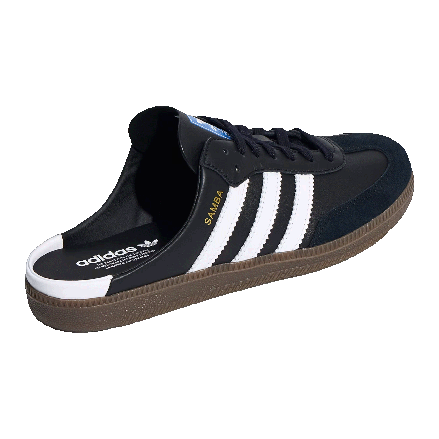 adidas Samba Mule Black White Gum (W) Back LB3815
