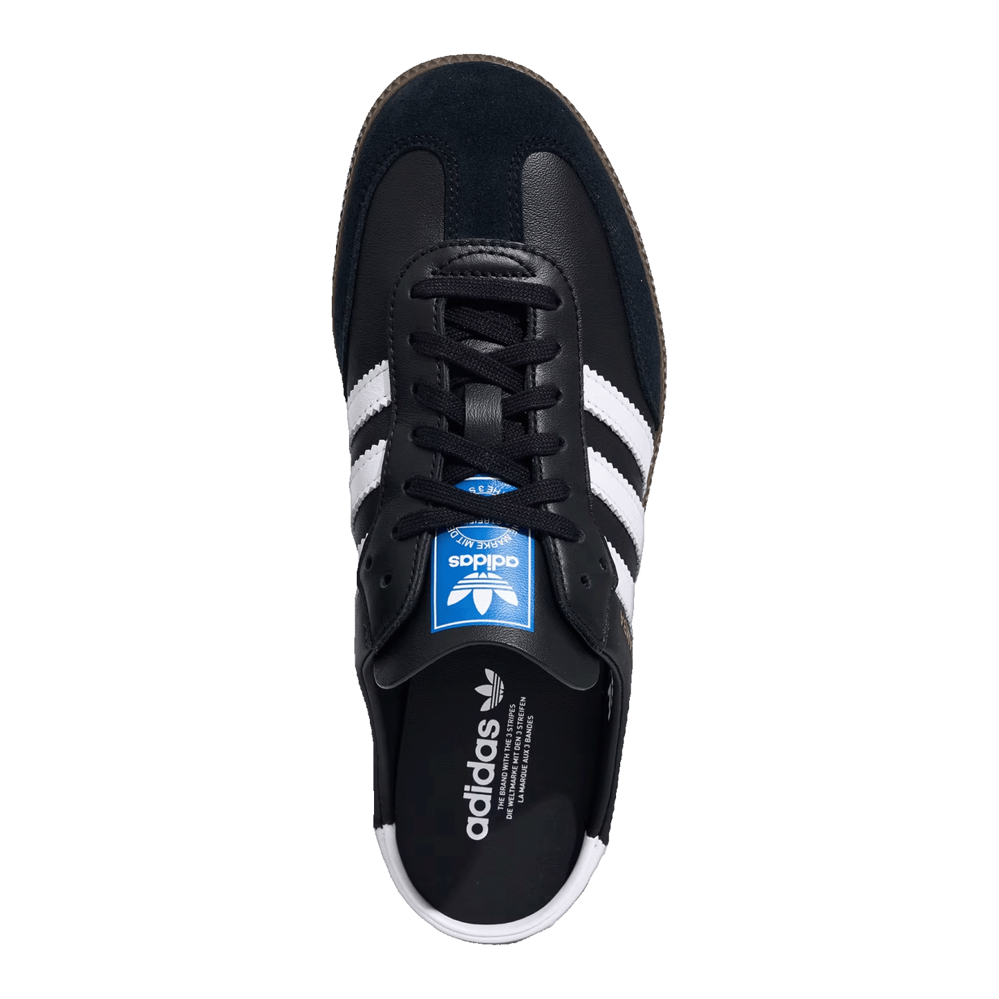 adidas Samba Mule Black White Gum (W) Oben LB3815