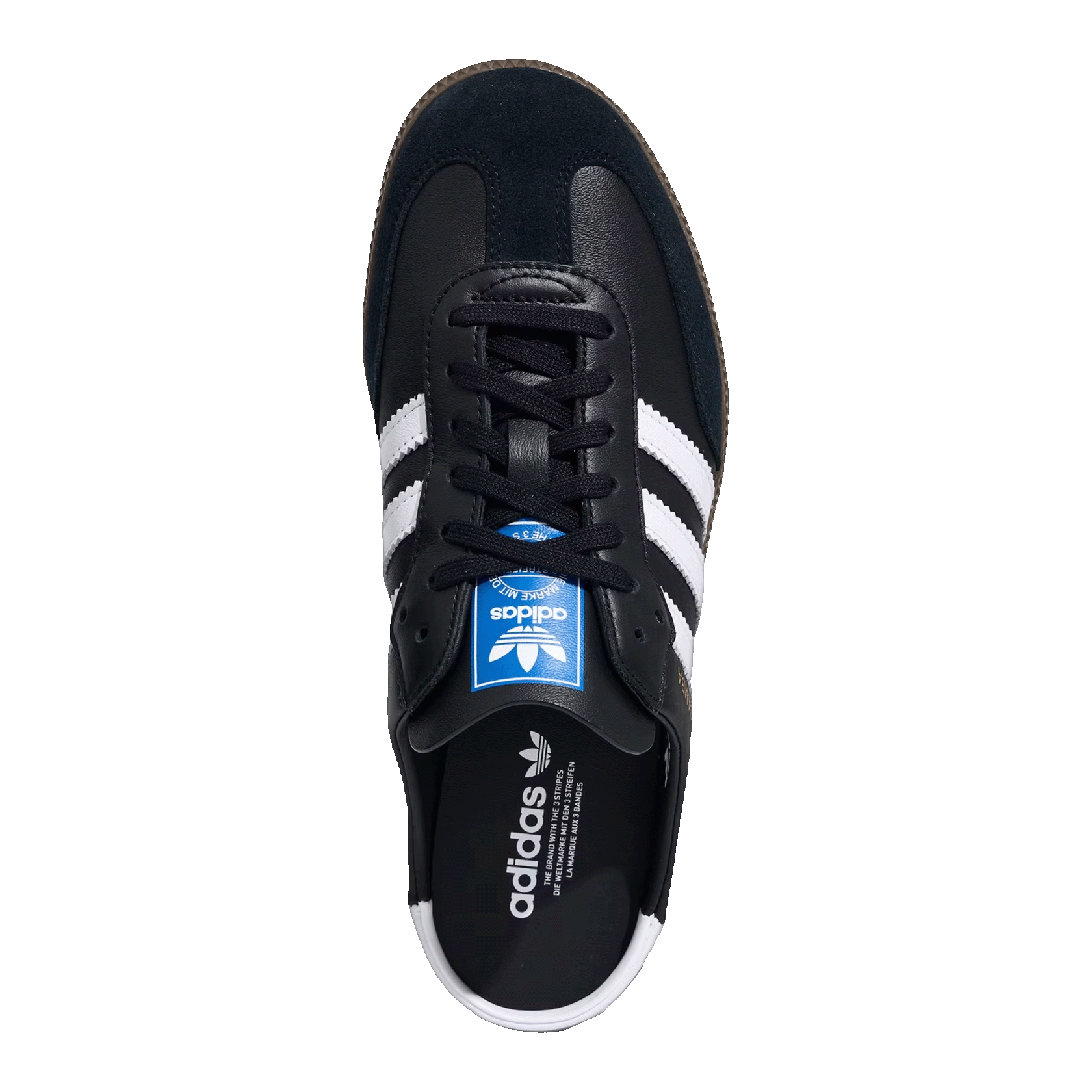 adidas Samba Mule Black White Gum (W) Oben LB3815