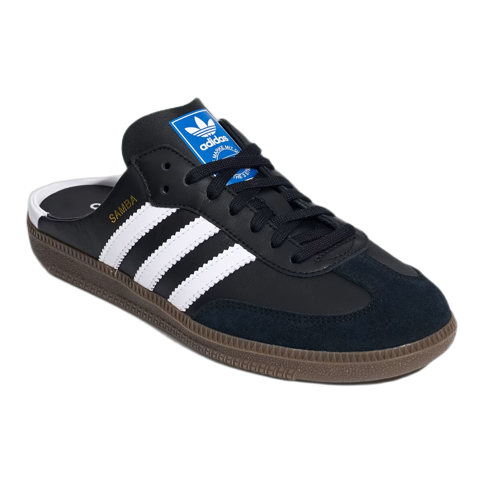adidas Samba Mule Black White Gum (W) Side LB3815