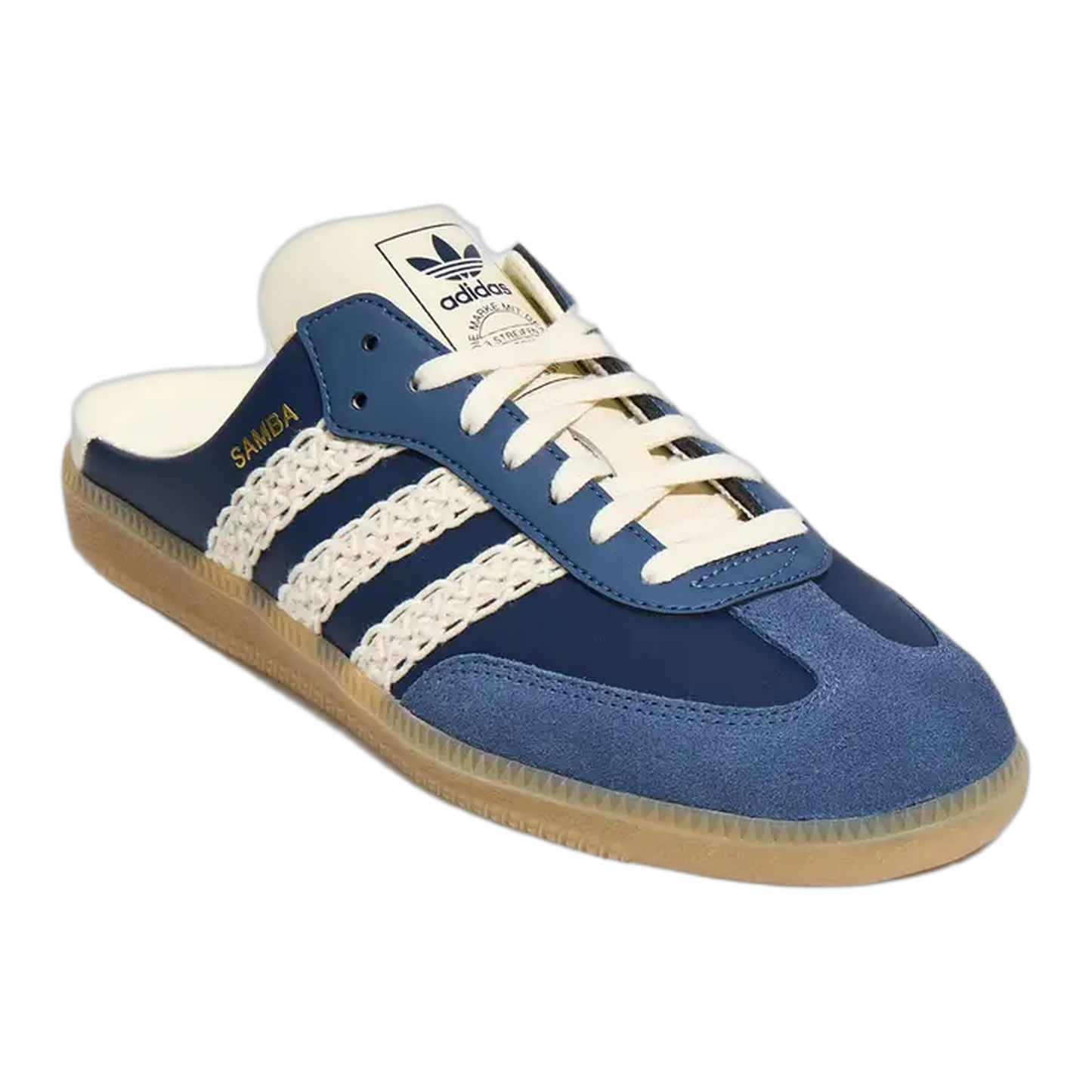 adidas Samba Mule Night Indigo Off White Gum (W) Side HP5053
