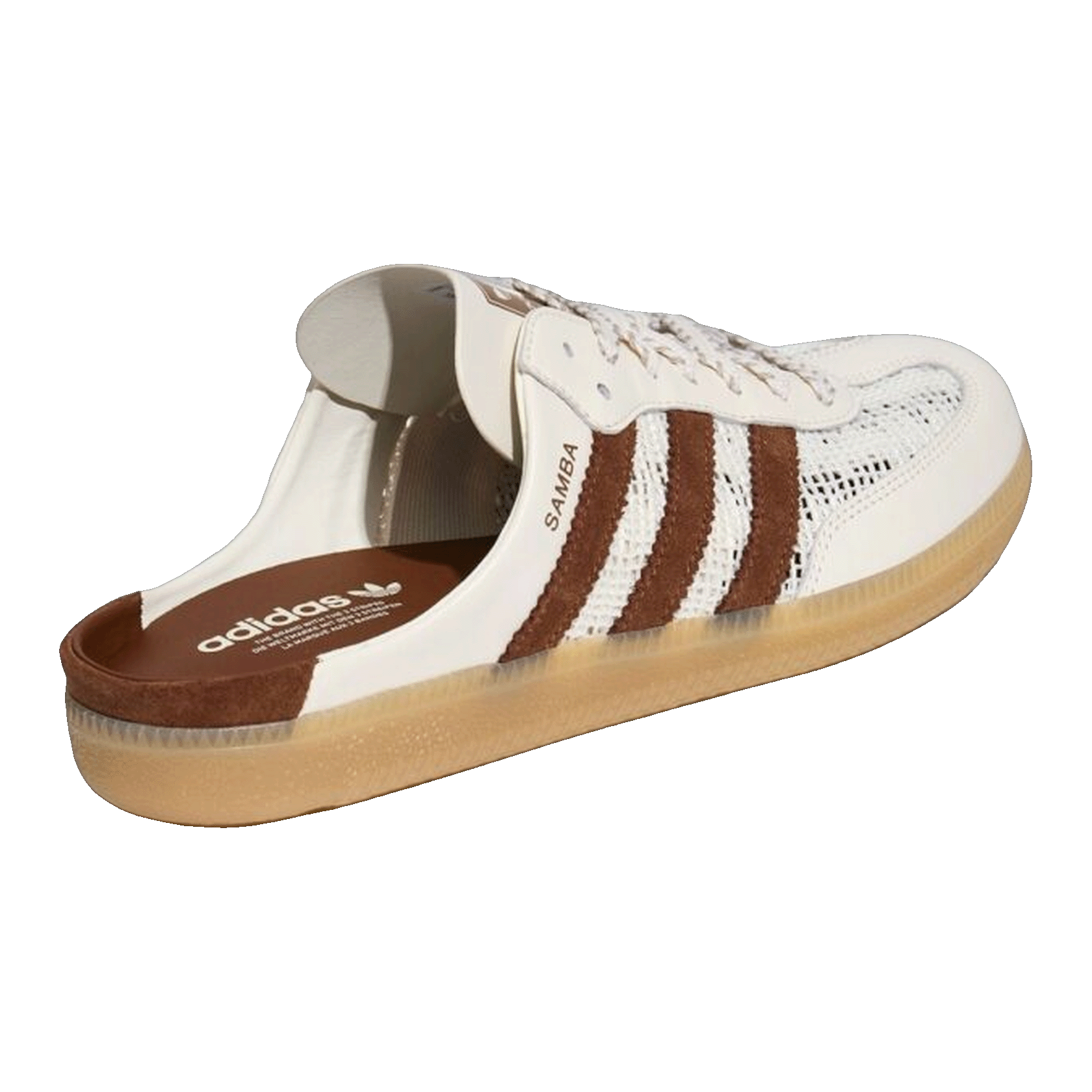 adidas Samba Mule Off White Preloved Brown (W) Back HP5050