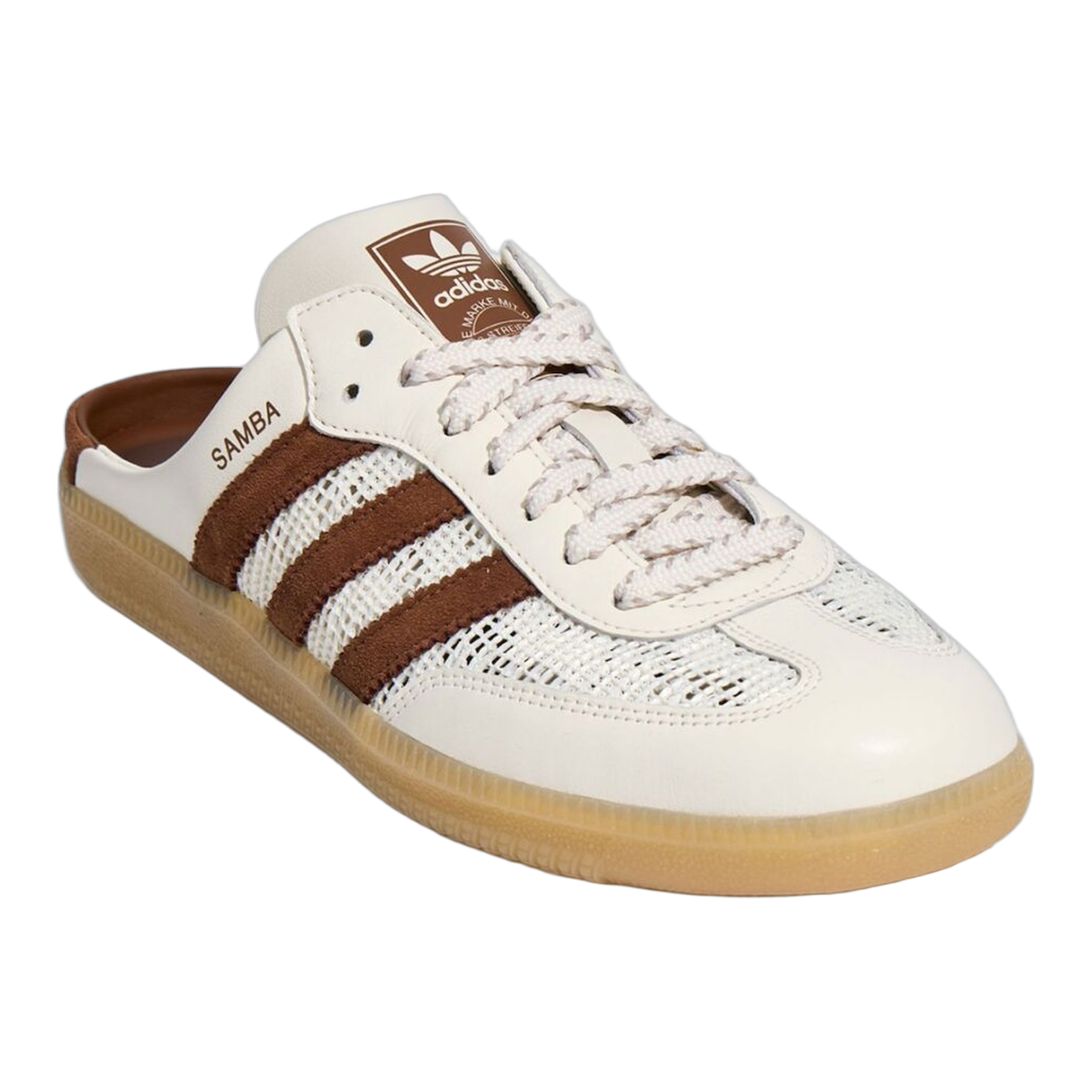 adidas Samba Mule Off White Preloved Brown (W) Side HP5050