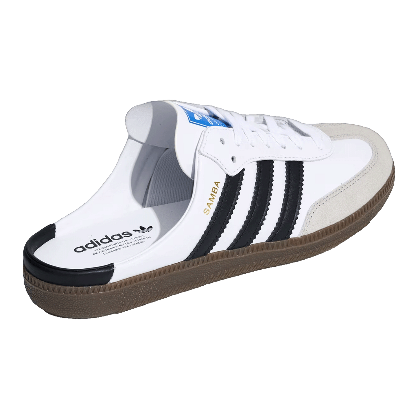 adidas Samba Mule White Black Gum (W) Back LB3814