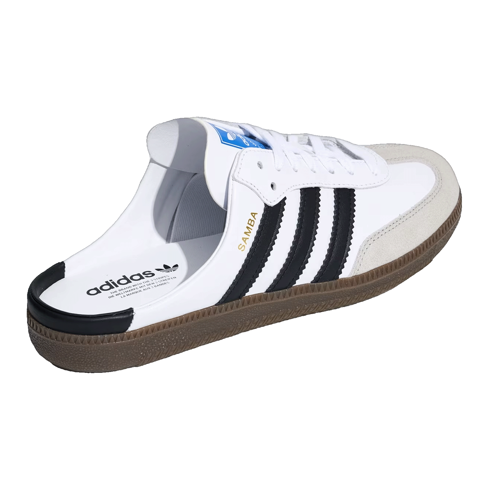 adidas Samba Mule White Black Gum (W) Back LB3814