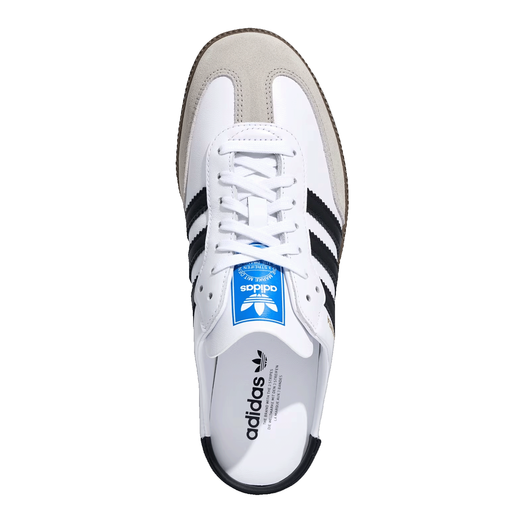 adidas Samba Mule White Black Gum (W) Oben LB3814