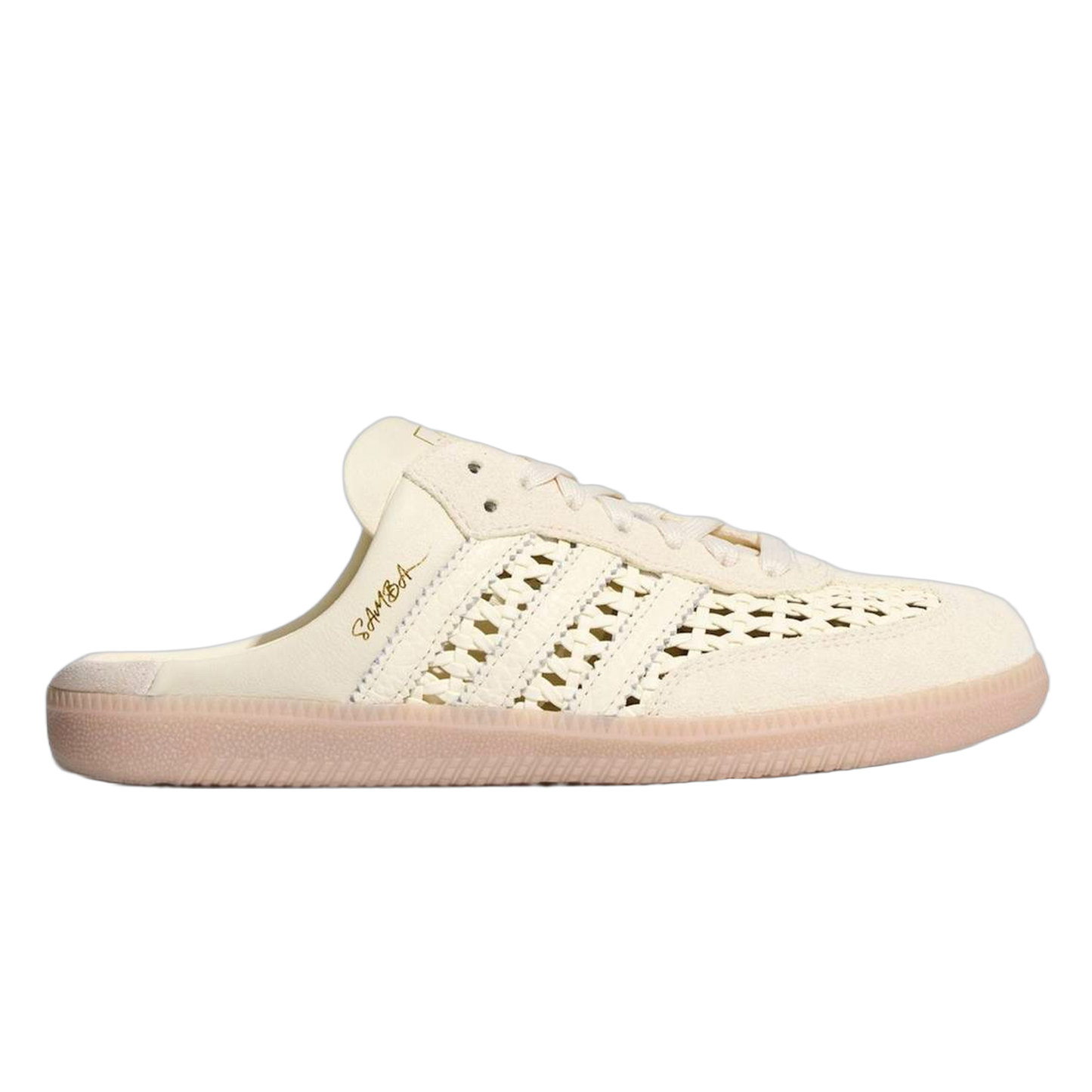 adidas Samba Mule Woven Basketweave Cream White (W) KH7719