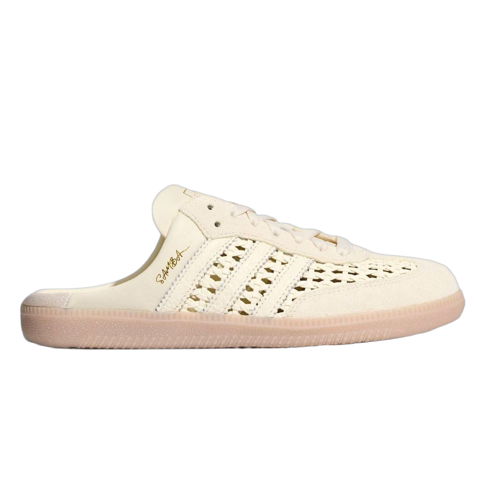 adidas Samba Mule Woven Basketweave Cream White (W) KH7719