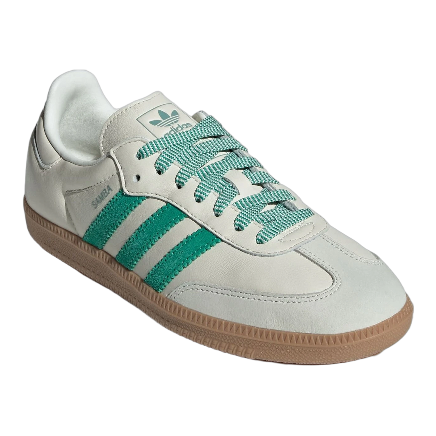 adidas Samba Off White Court Green (W) Side JI3906