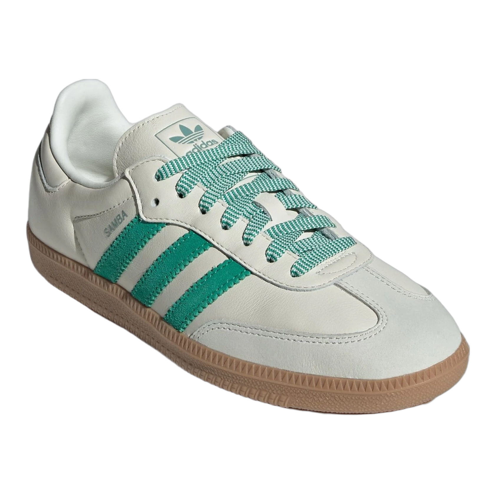 adidas Samba Off White Court Green (W) Side JI3906