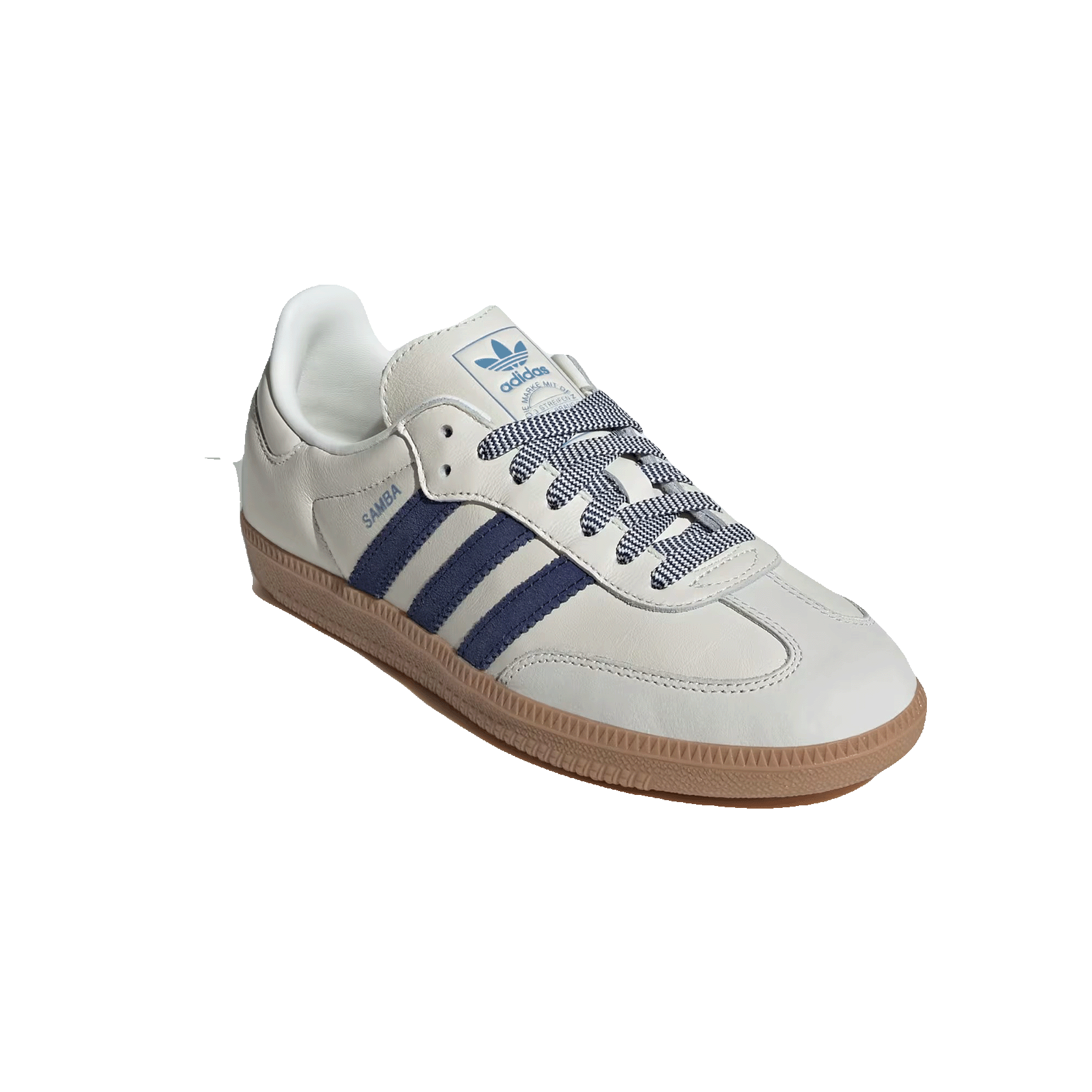adidas Samba Off White Dark Blue (W) Side