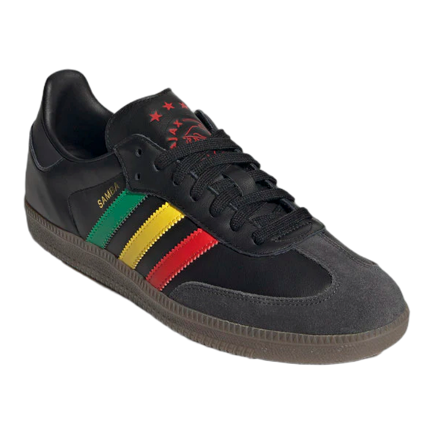 adidas Samba OG Ajax Bob Marley 3 Little Birds Side GX2913
