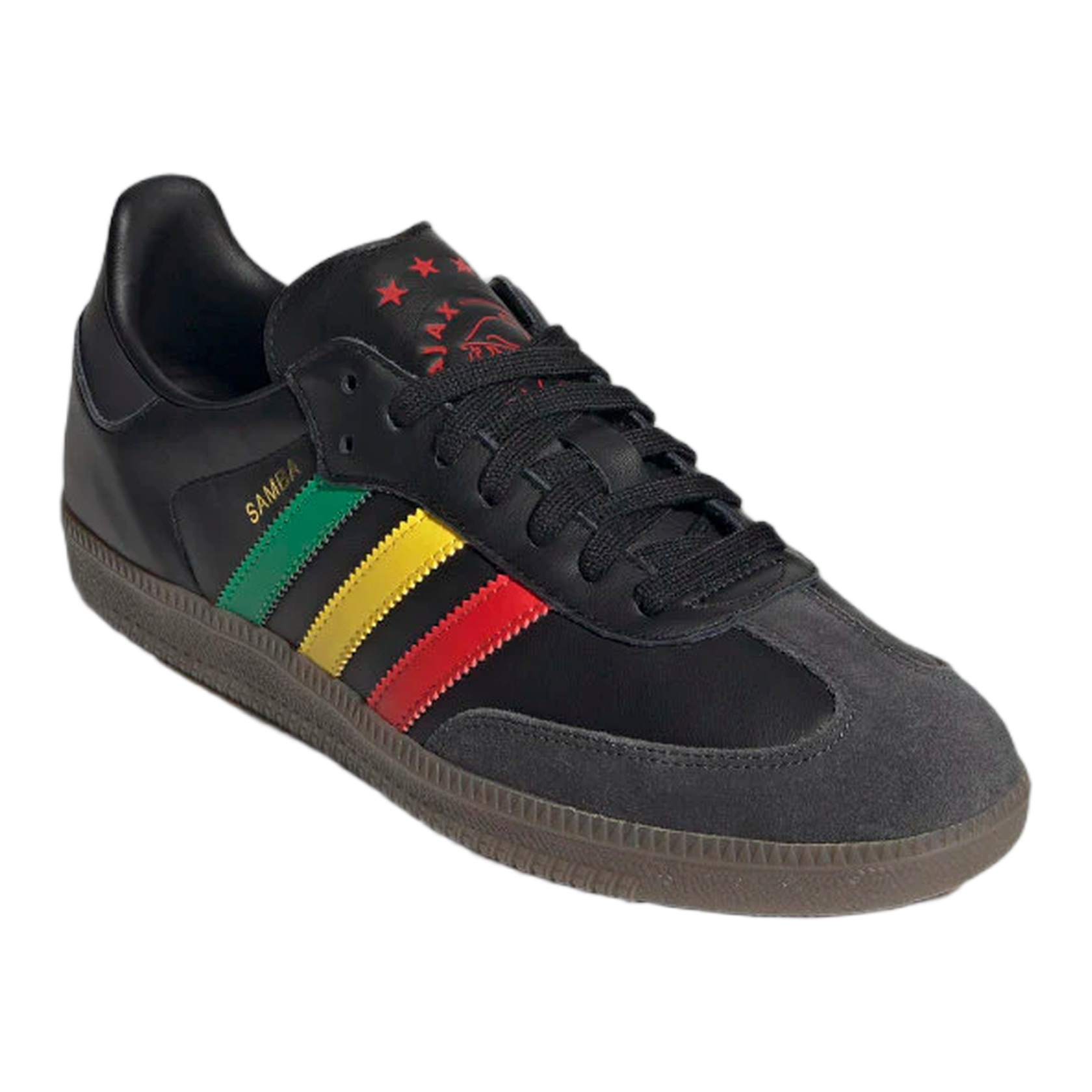 adidas Samba OG Ajax Bob Marley 3 Little Birds Side GX2913