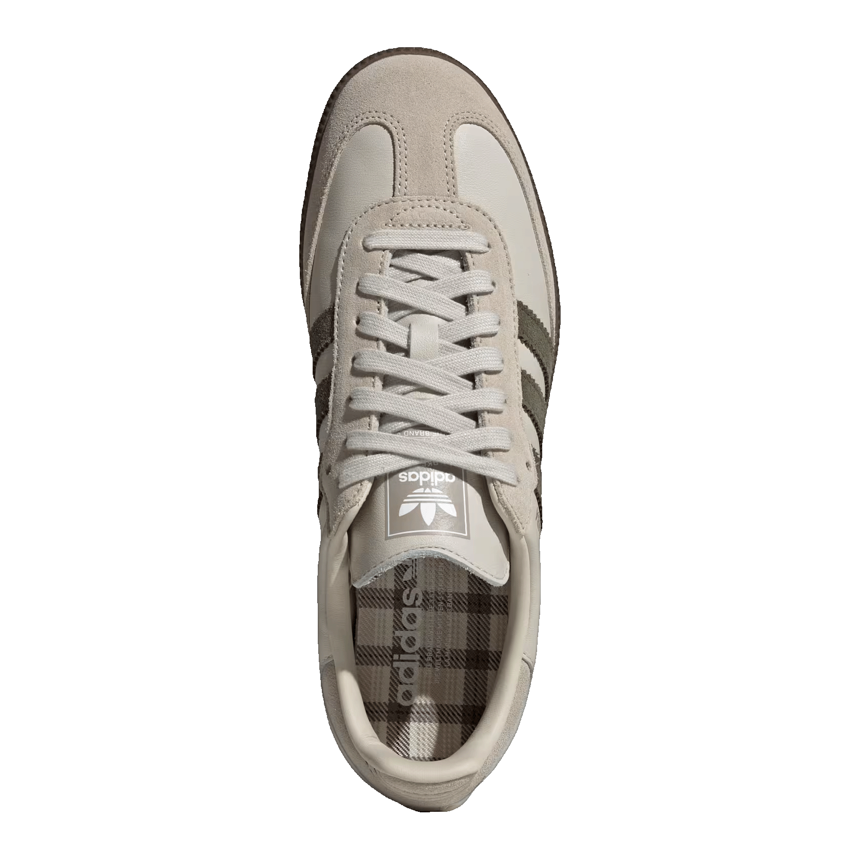 adidas Samba OG Aluminum Dark Khaki Oben JR0893