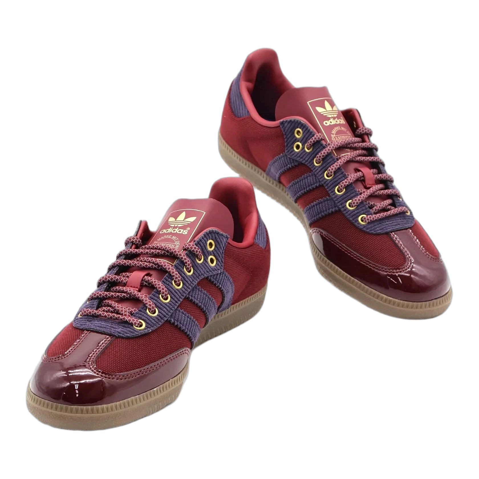 adidas Samba OG ALWAYTH College Burgendy Side IH5187