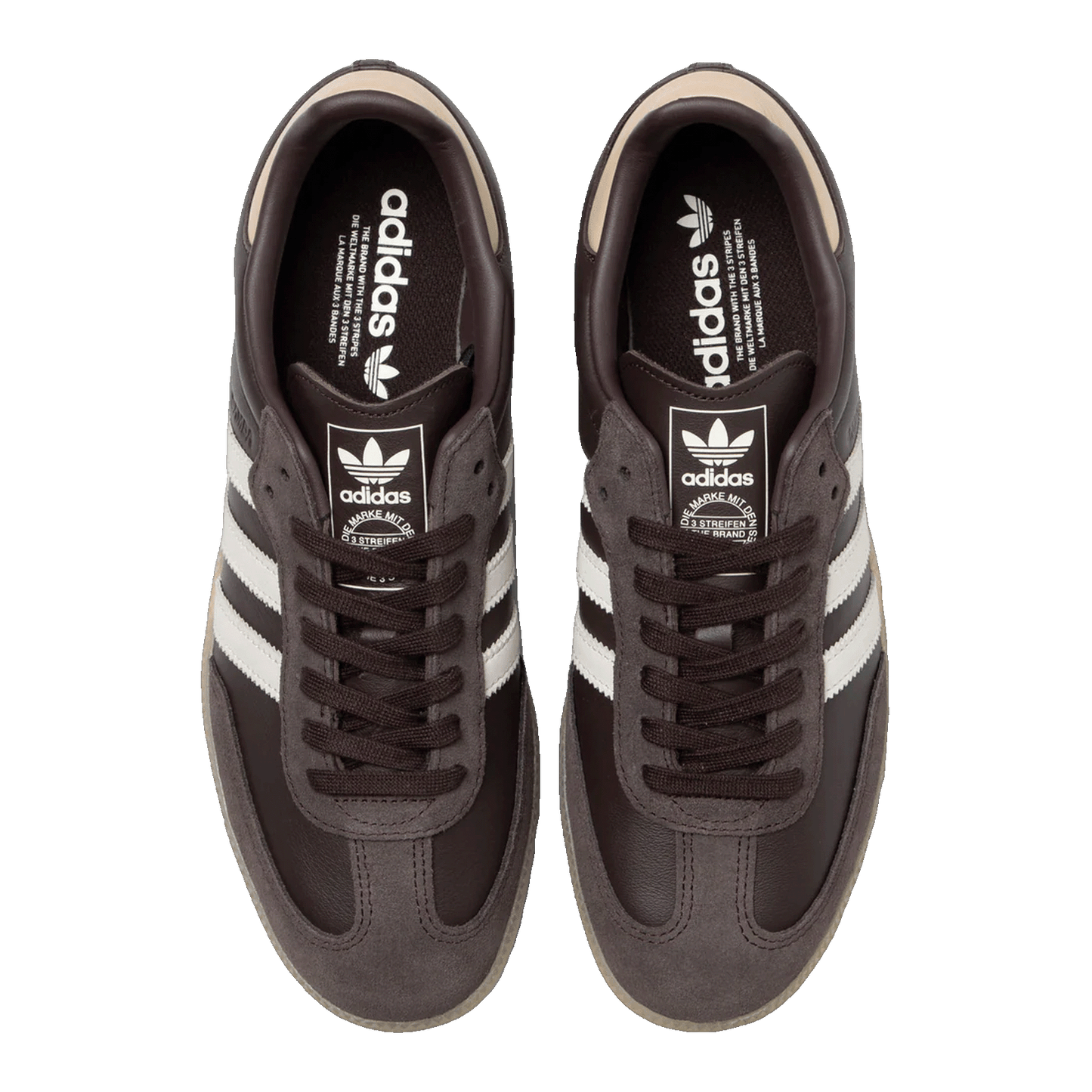 adidas Samba OG Aurora Coffee Chalk White Oben KK2065