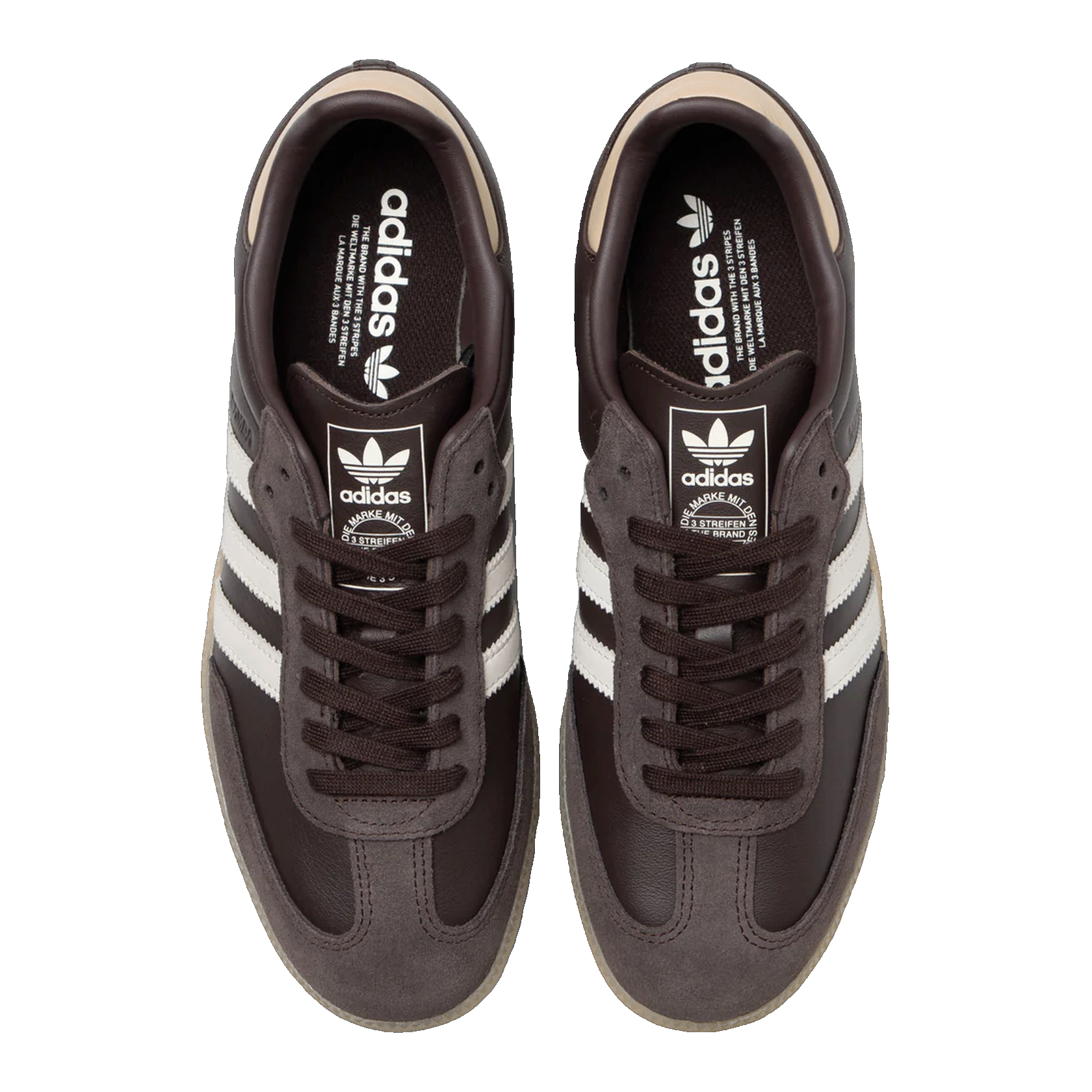 adidas Samba OG Aurora Coffee Chalk White Oben KK2065