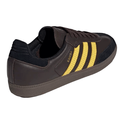 adidas Samba OG Aurora Coffee EQT Yellow Back IH6813