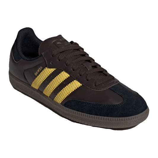 adidas Samba OG Aurora Coffee EQT Yellow Side IH6813