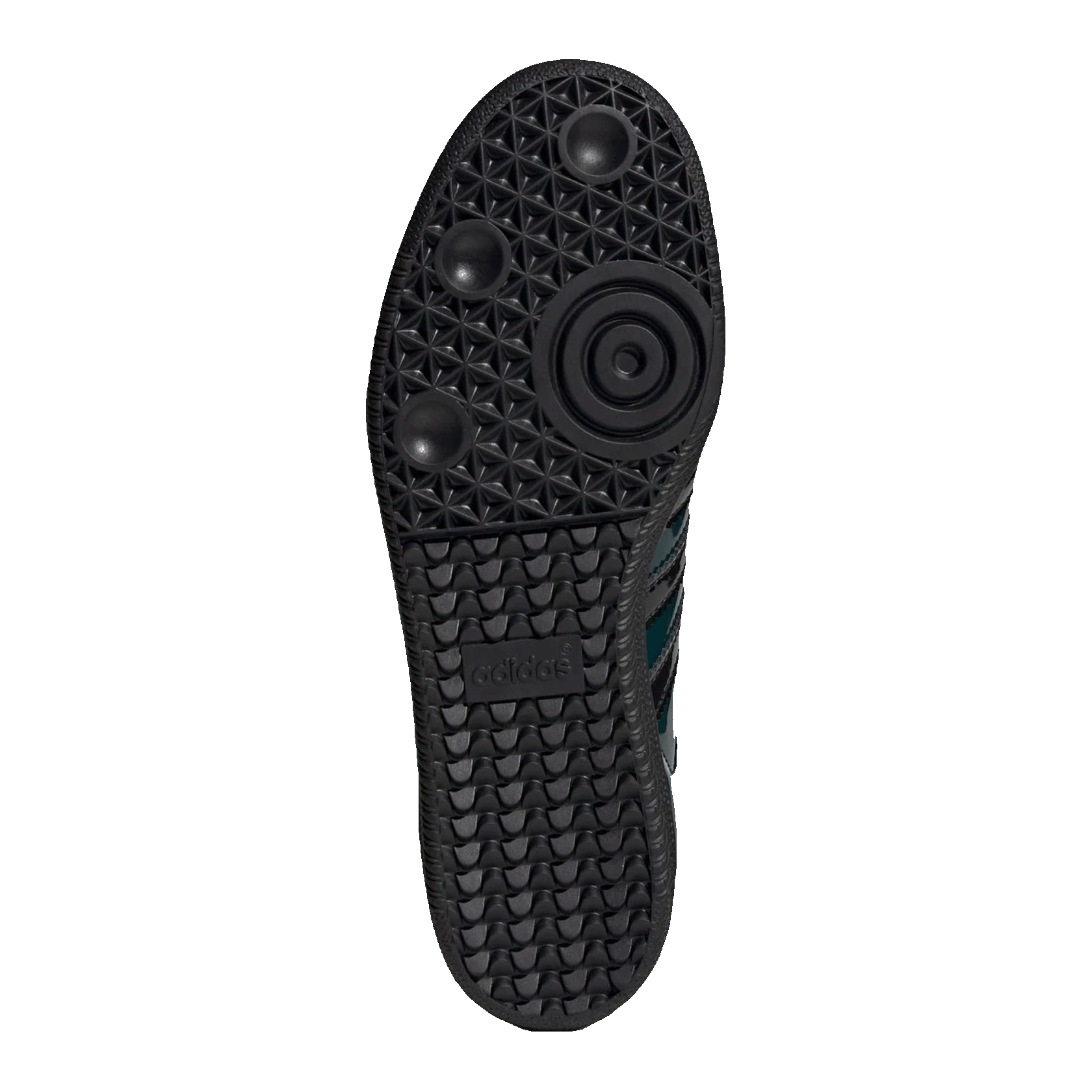 adidas Samba OG Aurora Ivy Black Patent (W) Sohle JR8750