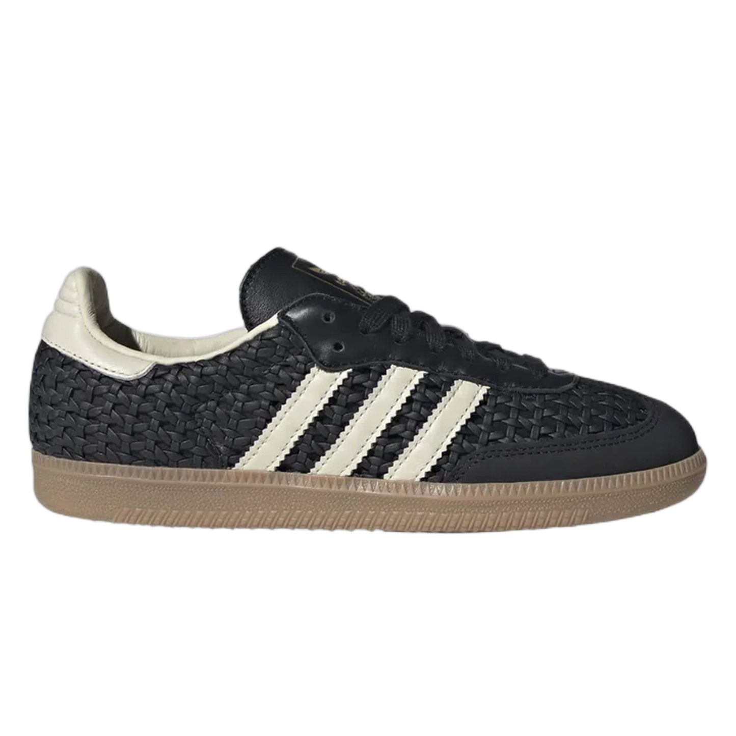 adidas Samba OG Basketweave Black Cream White (W) HQ9282